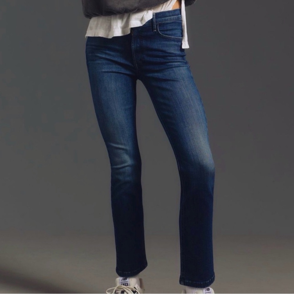 MOTHER Midrise Dazzler Ankle Jean in Heirloom